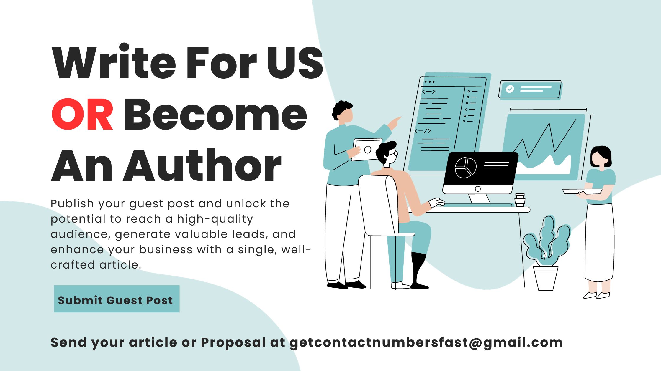 write for us or become an author