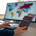 Man applying for a tourist visa