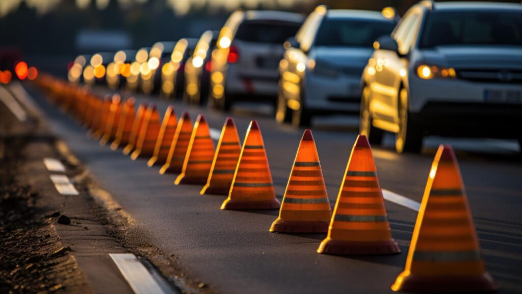 Cars parked in a row promoting top tech gadgets for protecting vehicle